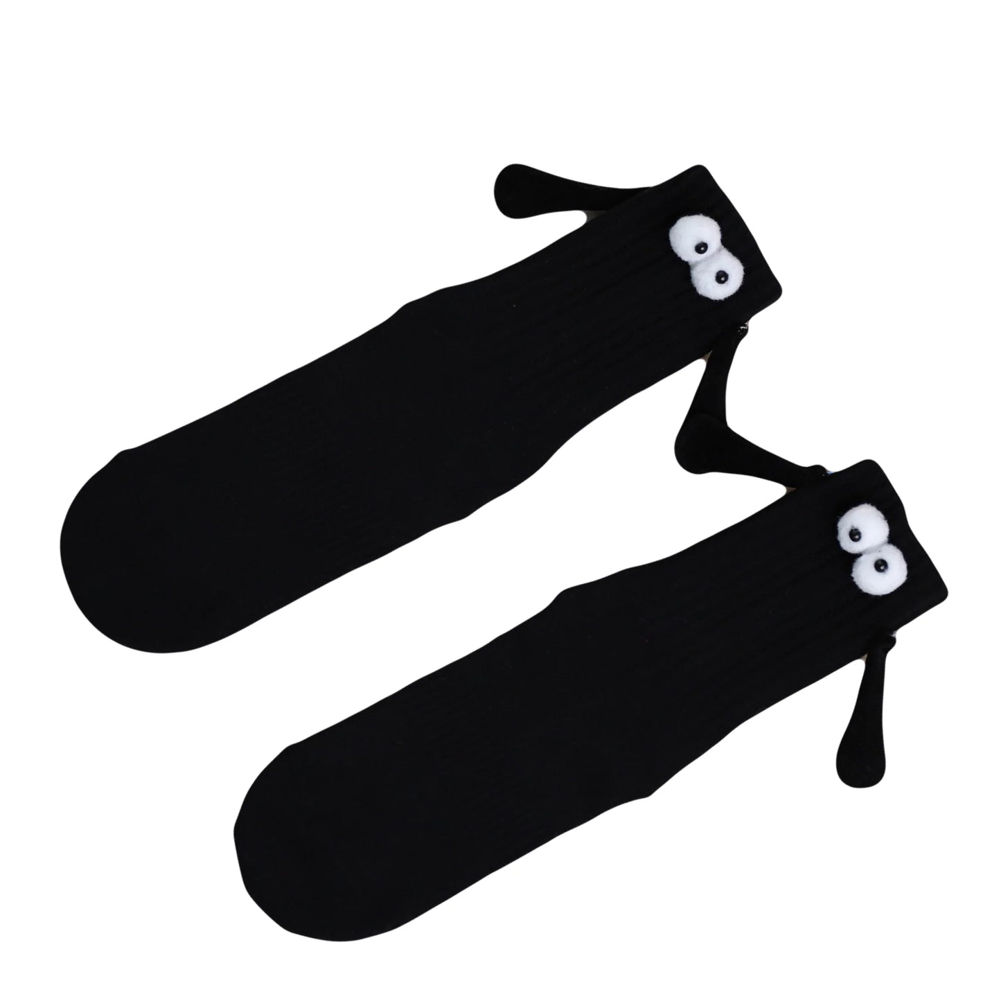 2 Pairs - Magnetic Holding Hands Couple Socks for Valentines Day