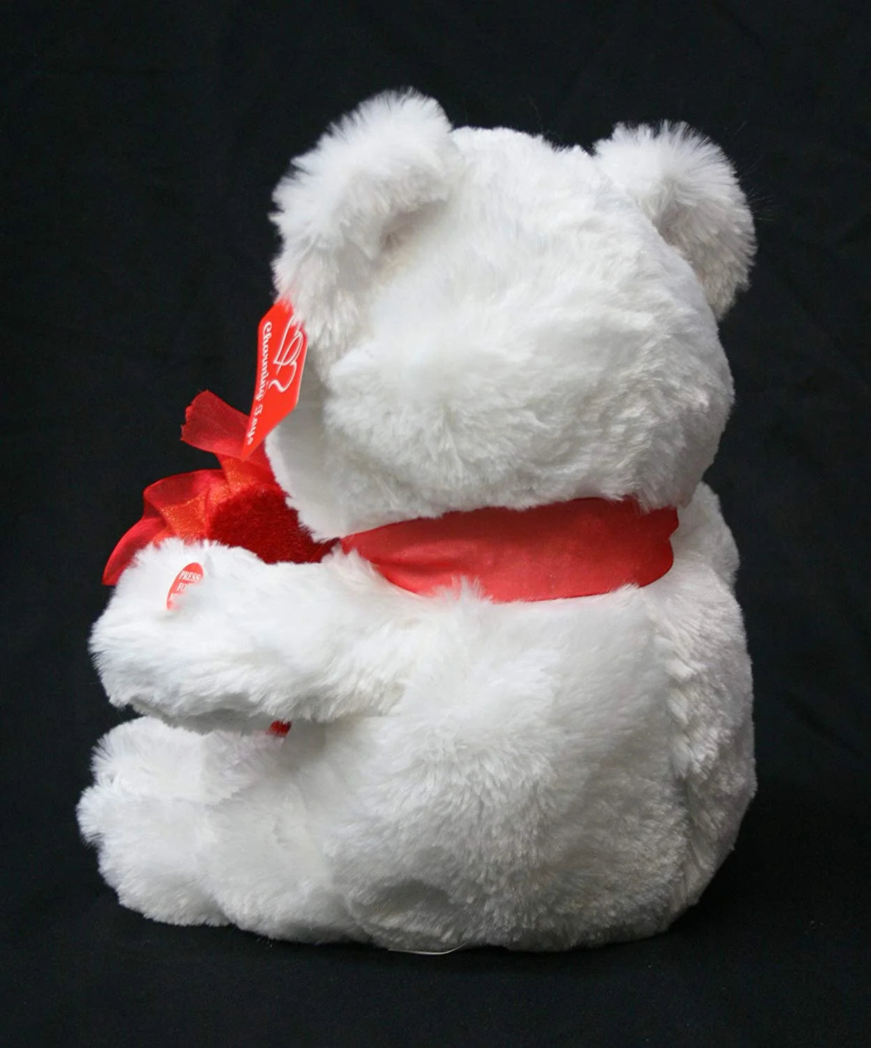 Valentine'S Teddy Bear (15") Says "I LOVE YOU" When Its Paw Is Pressed - Best Valentine'S Day Gifts: Valentines Day Gifts for Her, Valentines Day Gifts for Him, Valentines Day Gifts for Girlfriend